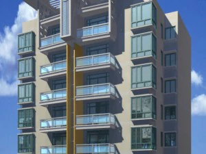 conception d'immeuble de bureaux de villa de jardin r&eacute;sidentiel de ville - 314 Modèle 3D