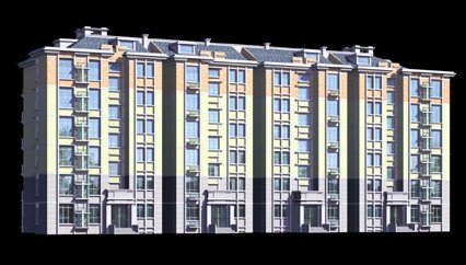 city residential garden villa office building design - 320 3D 模型 .c4d .max .obj .3ds .fbx .stl .blend 