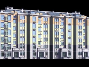 city residential garden villa office building design - 320 3D Model