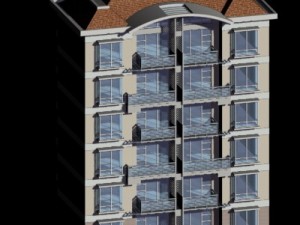 city residential garden villa office building design - 326 Modelo 3D