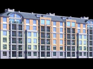 stad woontuin villa kantoorgebouw ontwerp - 327 3D Model