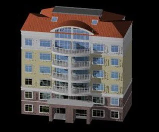 city residential garden villa office building design - 365 3D Model .c4d .max .obj .3ds .fbx .stl .blend 