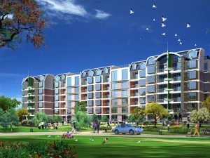 city residential garden villa office building design - 367 3D Model