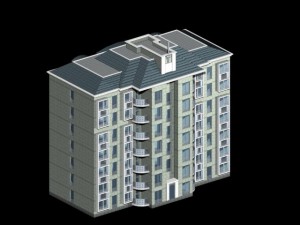 city residential garden villa office building design - 376 Modelo 3D