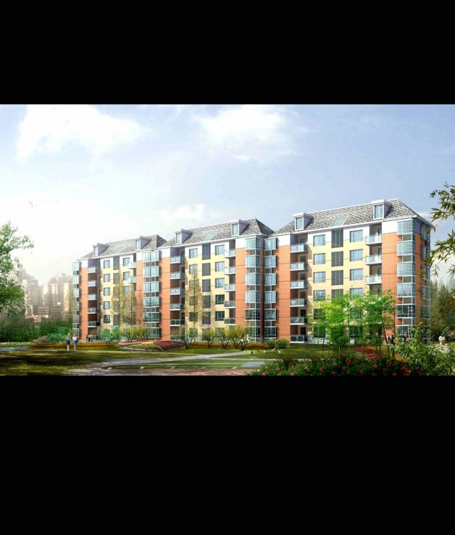 city residential garden villa office building design - 395 3D Model .c4d .max .obj .3ds .fbx .stl .blend 