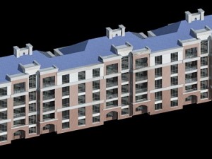 city residential garden villa office building design - 423 Modèle 3D
