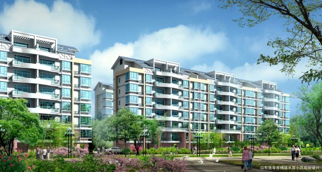 city residential garden villa office building design - 424 3D मॉडल .c4d .max .obj .3ds .fbx .stl .blend 
