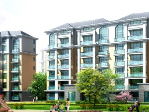 şehir konut bahçe villa ofis binası tasarımı - 446 3D Model