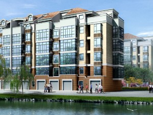 city residential garden villa office building design - 448 Modèle 3D