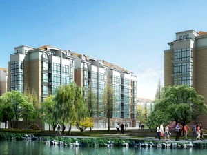 city residential garden villa office building design - 450 3D Model