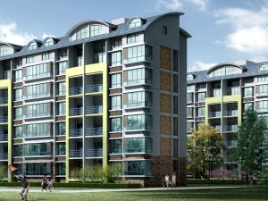 city residential garden villa office building design - 453 3D मॉडल