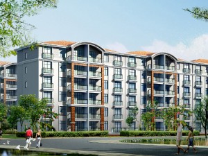 city residential garden villa office building design - 464 3D Model