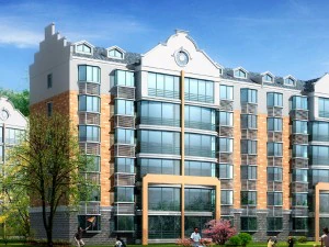 city residential garden villa office building design - 465 3D Model