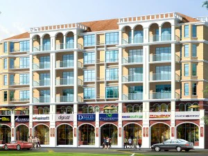 city residential garden villa office building design - 466 3D Model