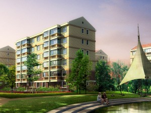 city residential garden villa office building design - 478 Modèle 3D