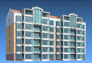 city residential garden villa office building design - 494 3D मॉडल .c4d .max .obj .3ds .fbx .stl .blend 