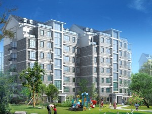 city residential garden villa office building design - 502 3D 模型