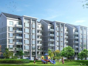 desain gedung perkantoran vila taman perumahan kota - 503 Model 3D