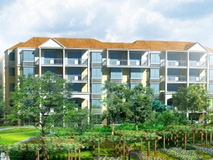 міська житлова садова вілла проект офісної будівлі - 528 3D Модель