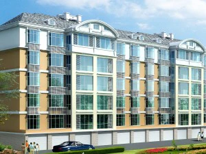 city residential garden villa office building design - 537 3D Model