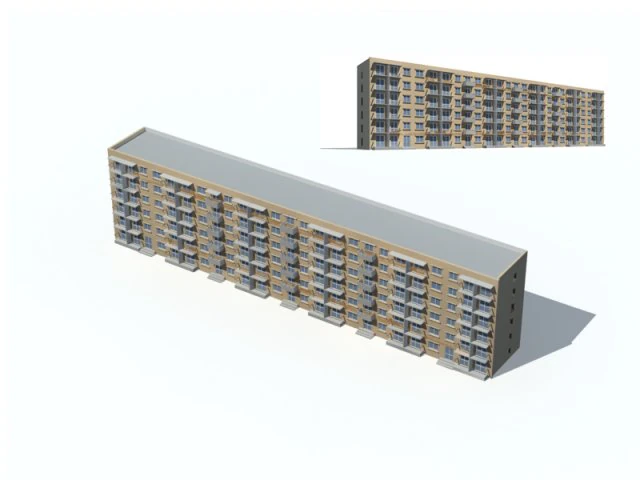 city residential garden villa office building design - 544 3D Model .c4d .max .obj .3ds .fbx .stl .blend 