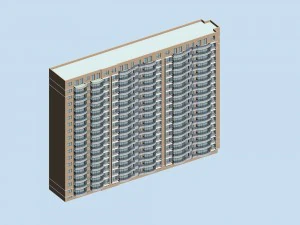 시티 호텔 심플 오피스 빌딩 - 11 3D 모델