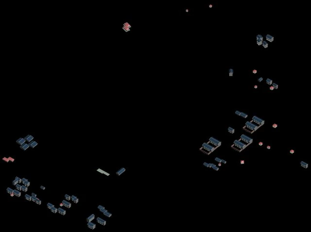 시티호텔 심플 오피스 빌딩 - 172 3D 모델 .c4d .max .obj .3ds .fbx .stl .blend 