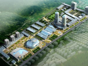 city hotel simple office building - 254 3D 모델