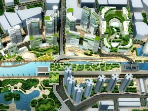 edificio per uffici semplice dell'hotel cittadino - 256 Modello 3D