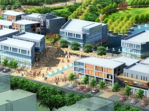 şehir oteli basit ofis binası - 259 3D Model