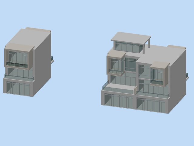 city - alone villa 1102 Modelo 3D .c4d .max .obj .3ds .fbx .stl .blend 