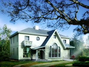city - alone villa 1148 Modelo 3D