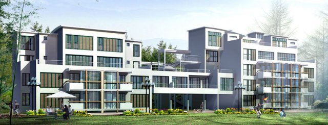 city - alone villa 1157 3D 모델 .c4d .max .obj .3ds .fbx .stl .blend 