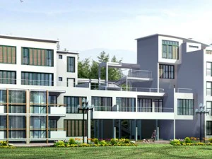 शहर - अकेला विला 1157 3D मॉडल