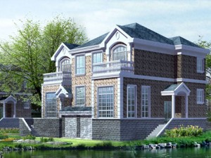 city - alone villa 1158 3D Model