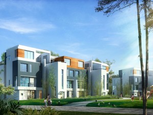 city - alone villa 1180 3D Модель
