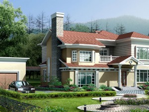 city - alone villa 11126 Modelo 3D