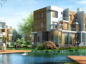 city - alone villa 11129 3D Model