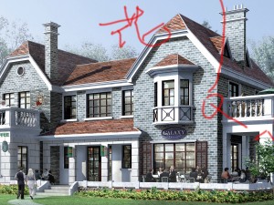 city - alone villa 11141 3D 모델