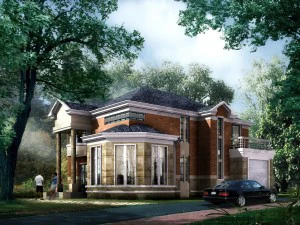 şehir - yalnız villa 11168 3D Model