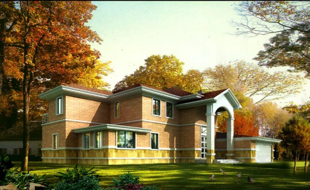 city - alone villa 11169 3D Model .c4d .max .obj .3ds .fbx .stl .blend 