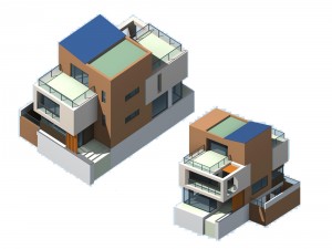 city - alone villa 11183 3D Model