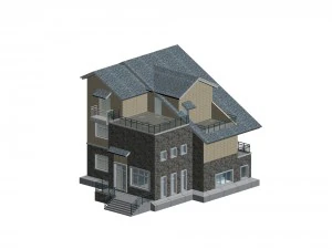 citt&agrave; - sola villa 11195 Modello 3D