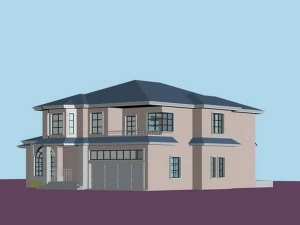 citt&agrave; - sola villa 11211 Modello 3D