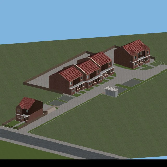 city - alone villa 11223 3D Model .c4d .max .obj .3ds .fbx .stl .blend