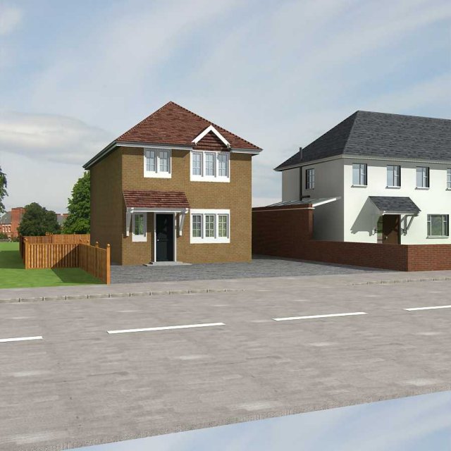 city - alone villa 11227 3D Modell .c4d .max .obj .3ds .fbx .stl .blend