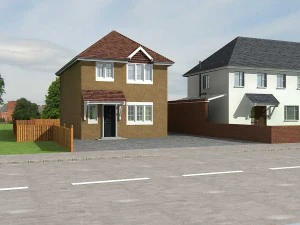 şehir - yalnız villa 11227 3D Model