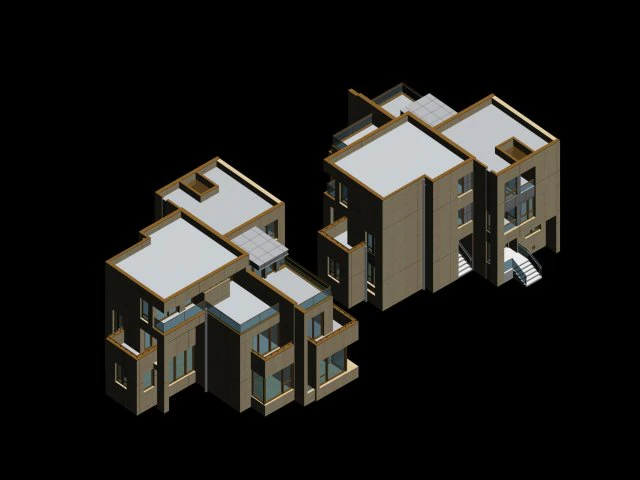 city - alone villa 11230 3D Model .c4d .max .obj .3ds .fbx .stl .blend