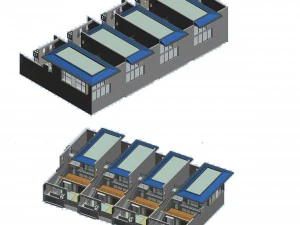 citt&agrave; - elegante residenza 01 Modello 3D