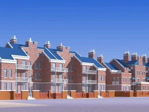 şehir - şık şehir evi 25 3D Model